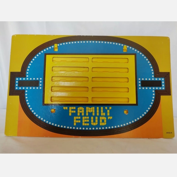 Family Feud Board Game 1977 Milton Bradley 4723 - Picture 6 of 8